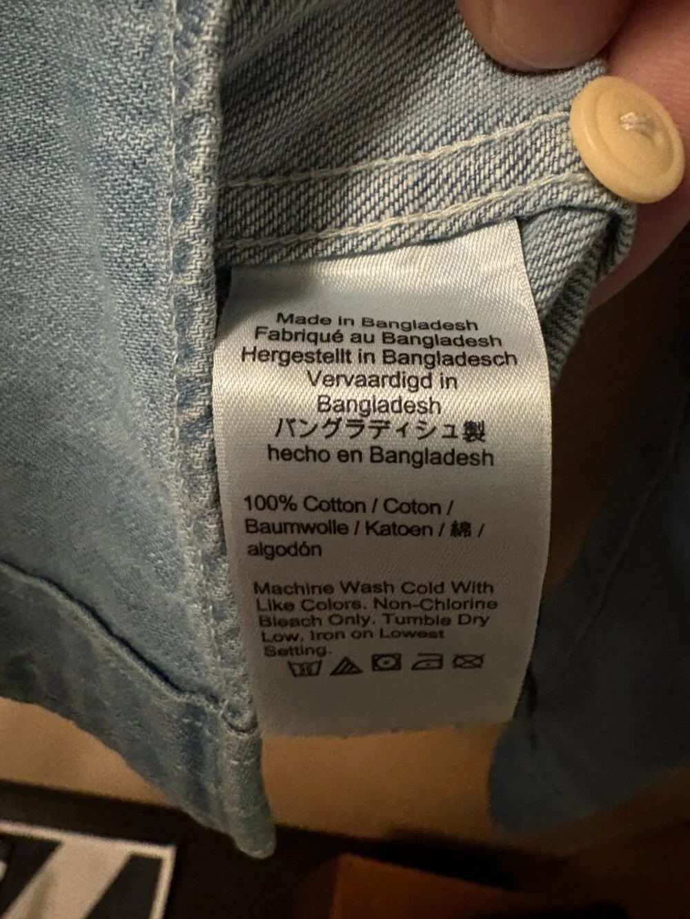 Men's Indigo-Dyed Denim Overshirt by J. Crew - Size Medium